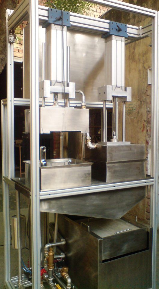 Industrial washing machine special purpose machine in stainless steel